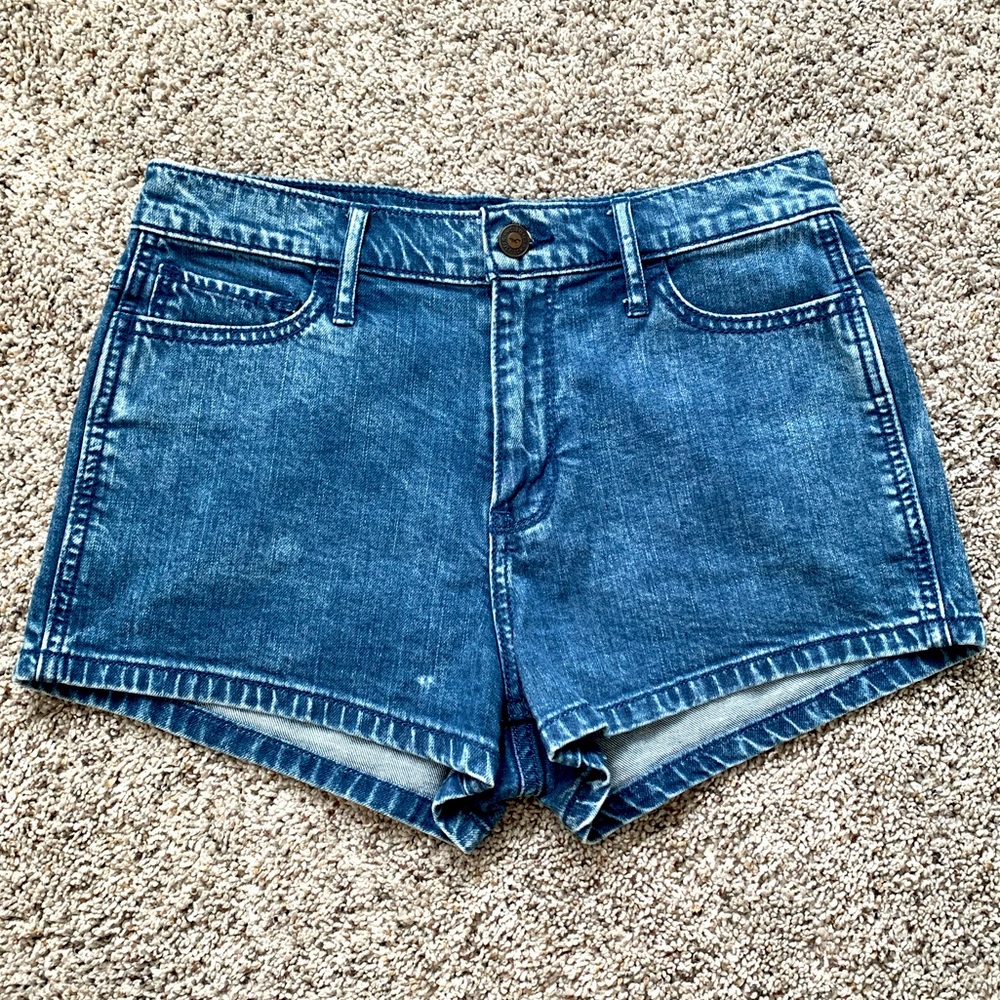 Hollister Acid Wash Jean Shorts
